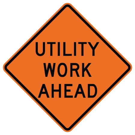 Sign Solutions Usa 30 in Height, 30 in Width, Aluminum, Diamond DUS08DFO3030W21-7